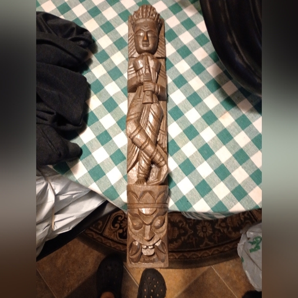 Other - Vintage Hand Carved Wooden Totem